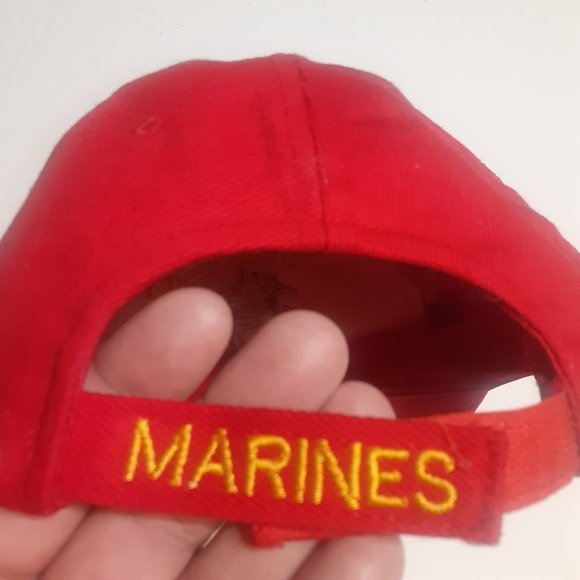 U.S. Marines Embroidered Hat/Cap OSFM - Picture 4 of 7